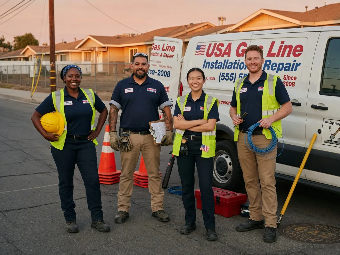 Gas Line Installation company in Dell City, TX